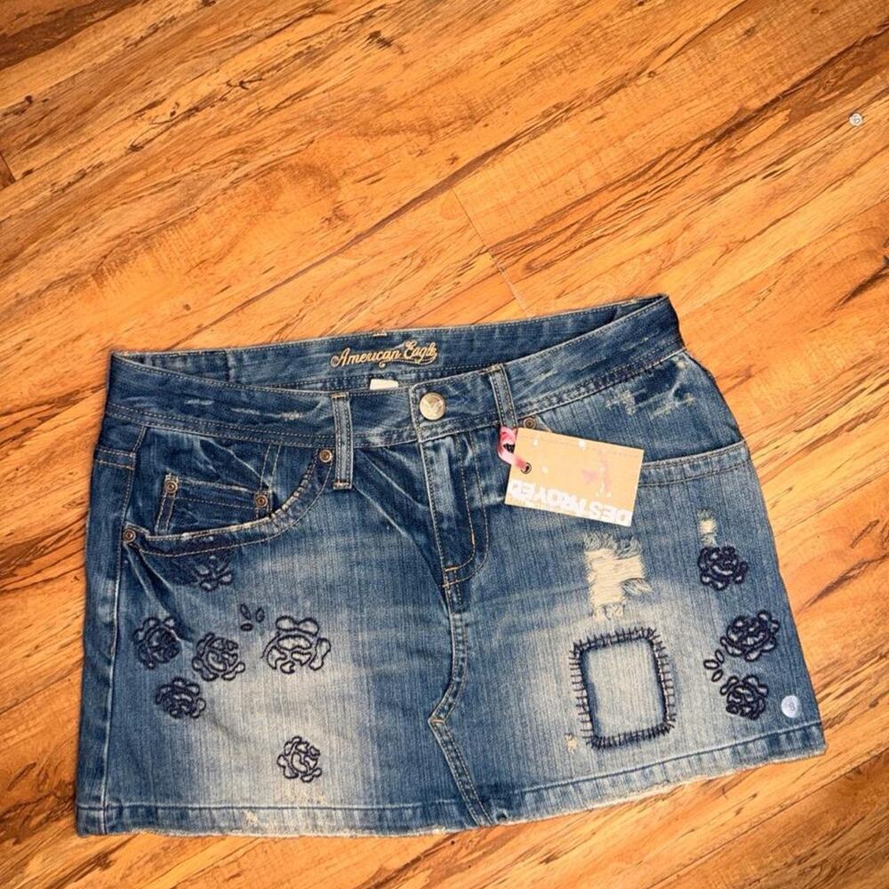 Y2k vintage american eagle blue